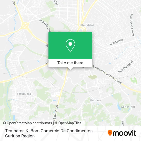 Temperos Ki Bom Comercio De Condimentos map
