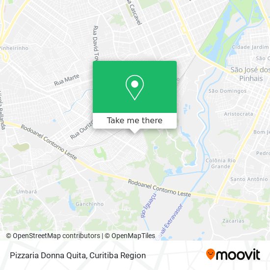 Pizzaria Donna Quita map