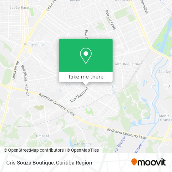 Cris Souza Boutique map