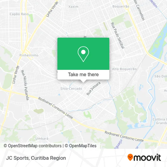 JC Sports map