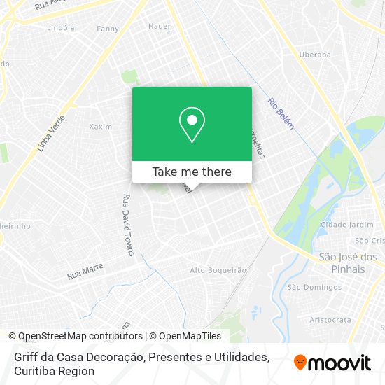 Griff da Casa Decoração, Presentes e Utilidades map