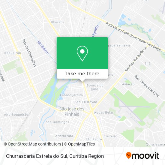 Churrascaria Estrela do Sul map