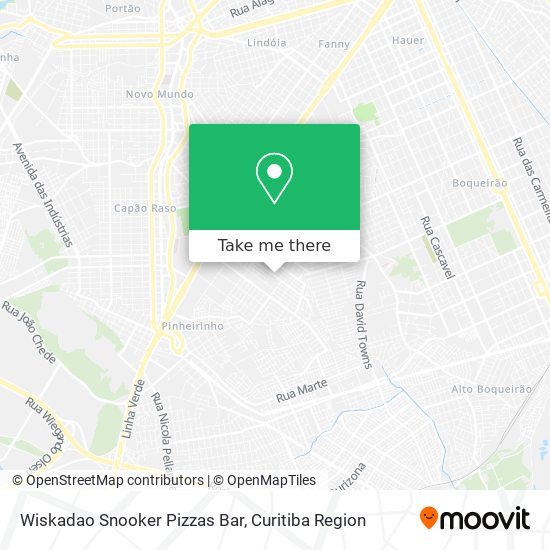 Wiskadao Snooker Pizzas Bar map