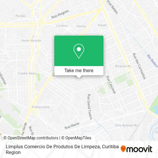 Limplus Comercio De Produtos De Limpeza map