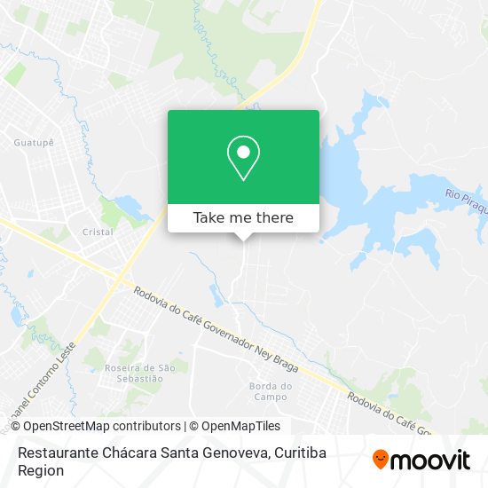 Restaurante Chácara Santa Genoveva map