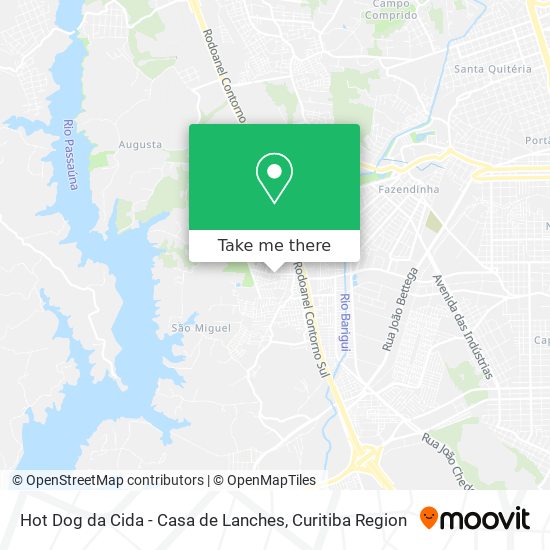 Hot Dog da Cida - Casa de Lanches map