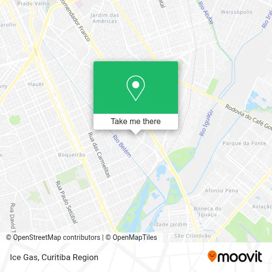 Ice Gas map