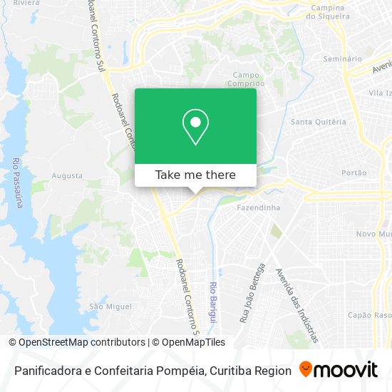Panificadora e Confeitaria Pompéia map