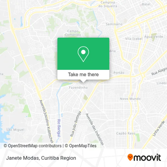 Janete Modas map