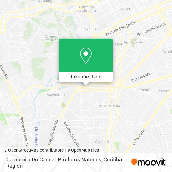 Camomila Do Campo Produtos Naturais map