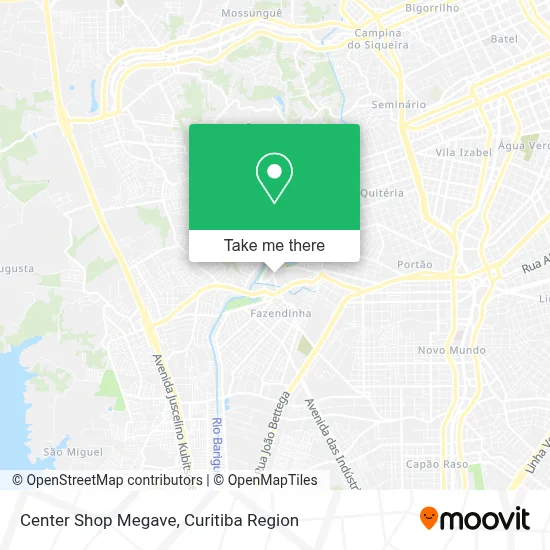 Center Shop Megave map