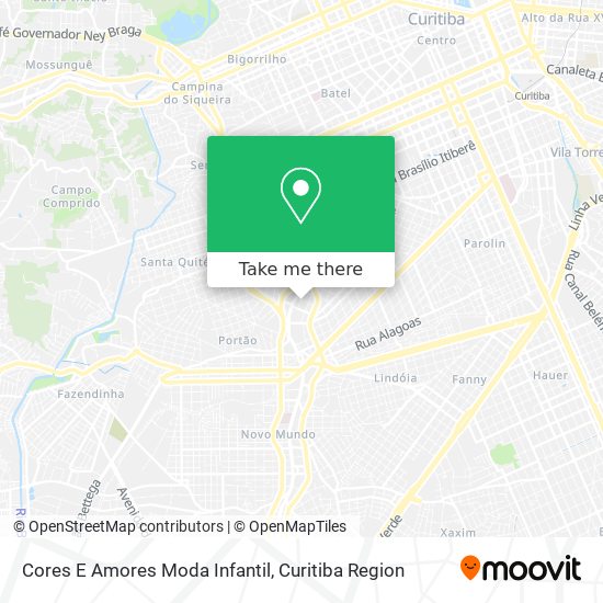 Cores E Amores Moda Infantil map