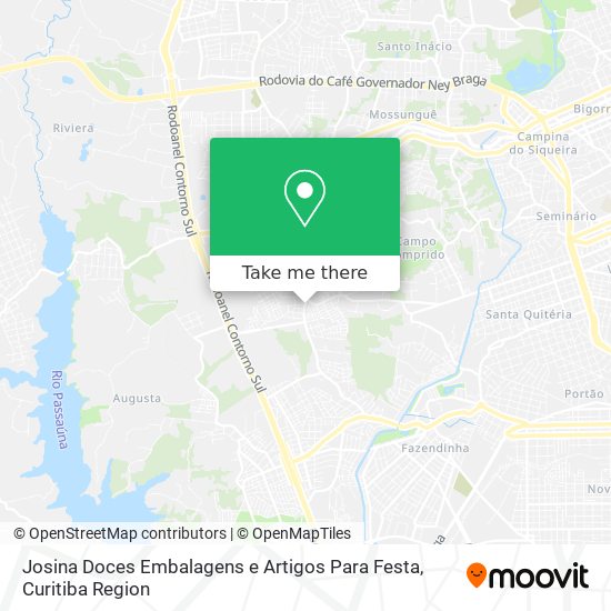 Josina Doces Embalagens e Artigos Para Festa map