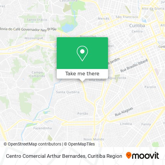 Centro Comercial Arthur Bernardes map
