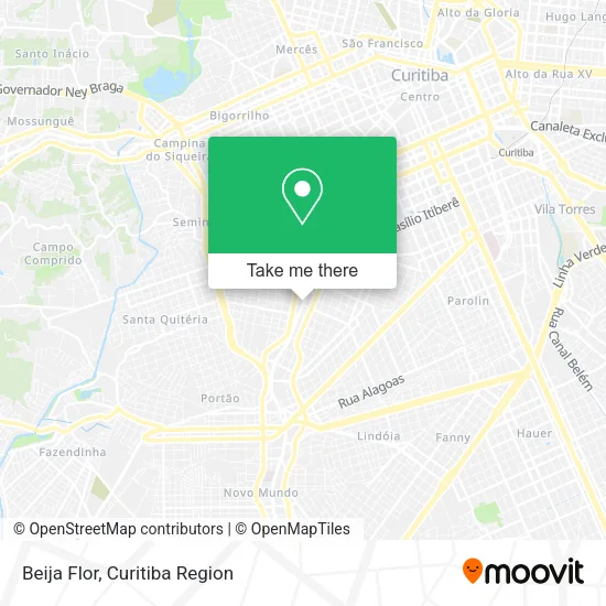 Beija Flor map