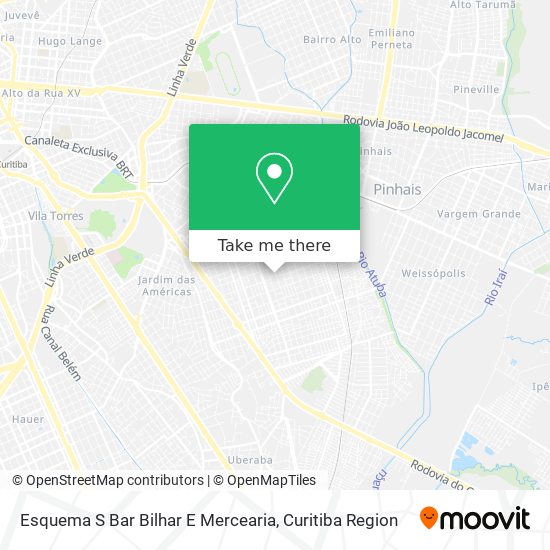 Mapa Esquema S Bar Bilhar E Mercearia