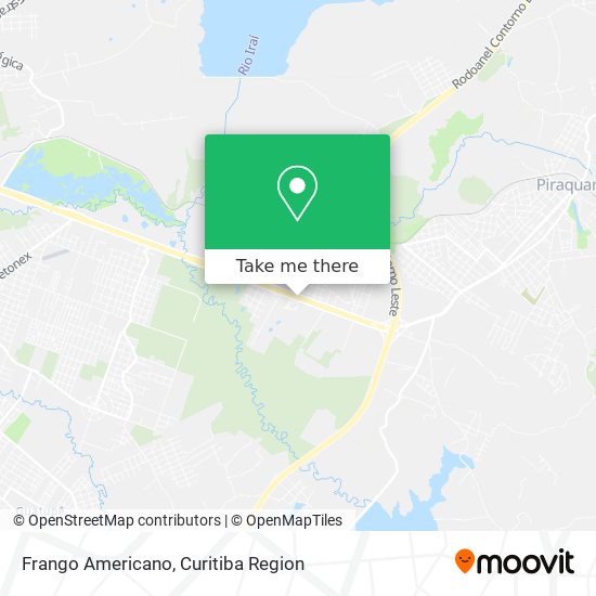 Frango Americano map