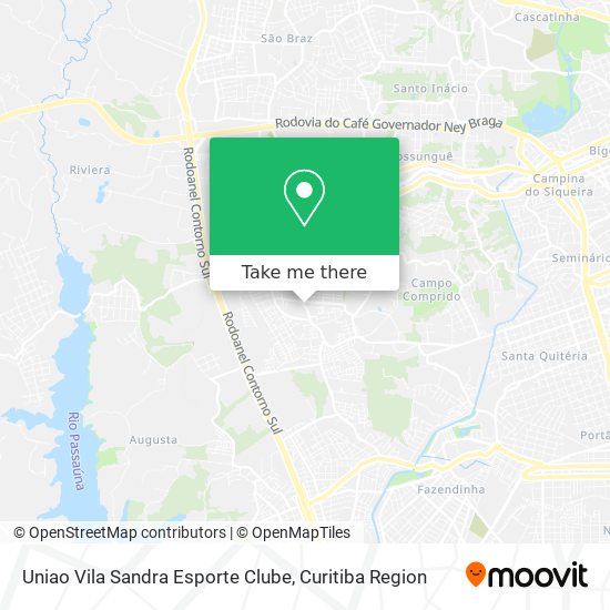 Uniao Vila Sandra Esporte Clube map