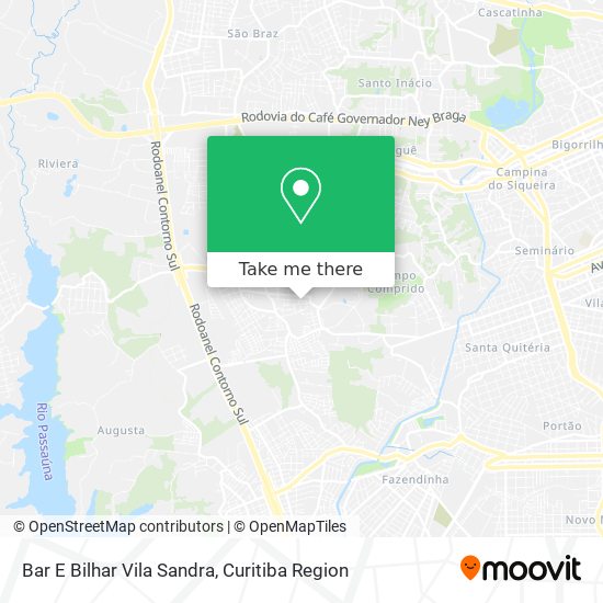Bar E Bilhar Vila Sandra map