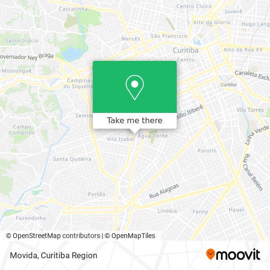 Mapa Movida