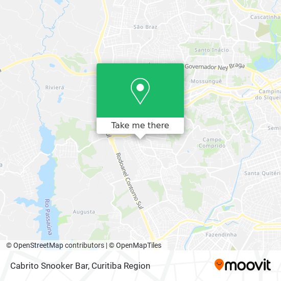 Cabrito Snooker Bar map