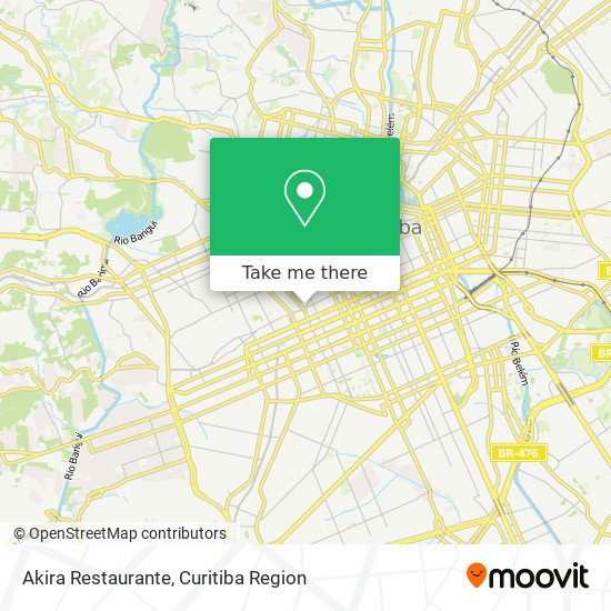 Akira Restaurante map