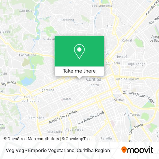 Veg Veg - Emporio Vegetariano map