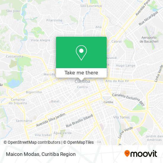Maicon Modas map