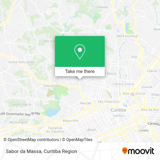 Sabor da Massa map