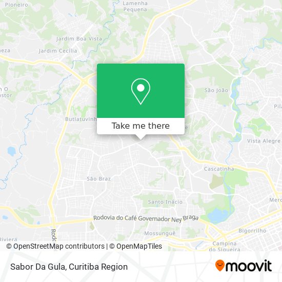 Sabor Da Gula map