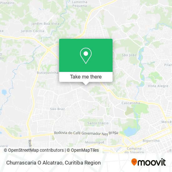 Churrascaria O Alcatrao map