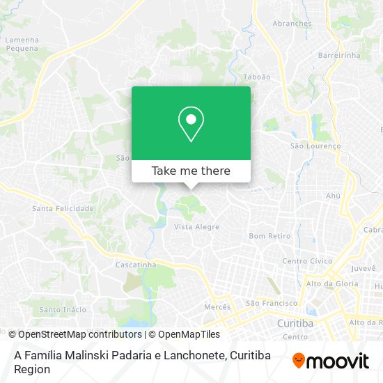 A Família Malinski Padaria e Lanchonete map