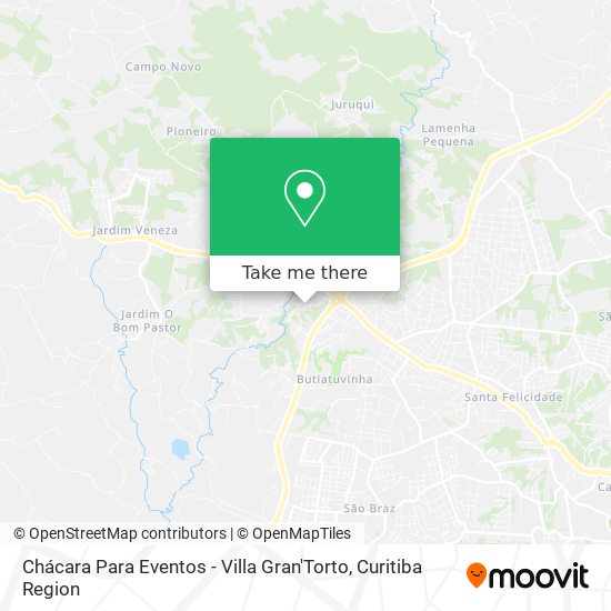 Chácara Para Eventos - Villa Gran'Torto map