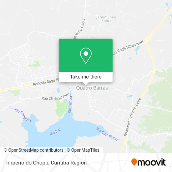 Imperio do Chopp map