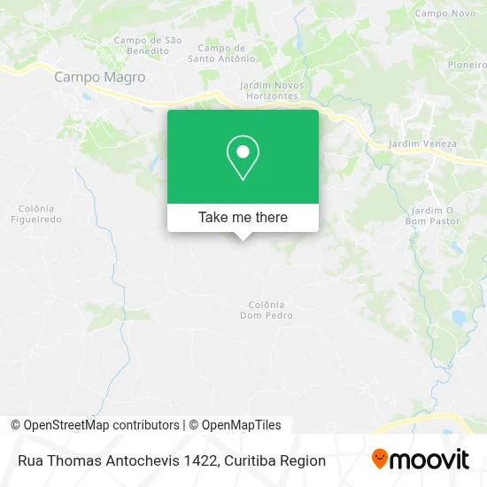 Rua Thomas Antochevis 1422 map