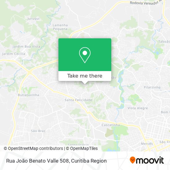 Rua João Benato Valle 508 map