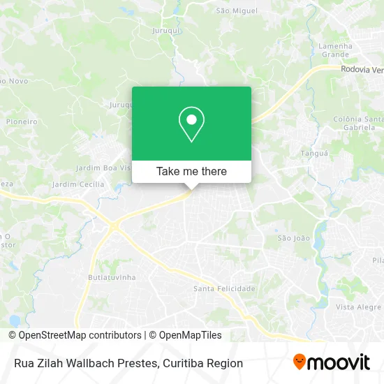Rua Zilah Wallbach Prestes map