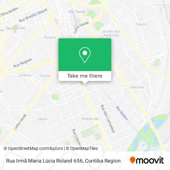 Rua Irmã Maria Lúcia Roland 656 map