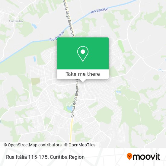 Rua Itália 115-175 map