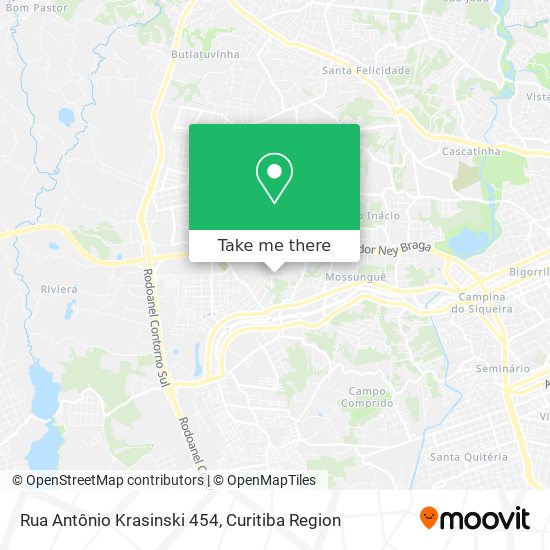 Rua Antônio Krasinski 454 map