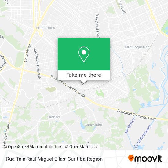Rua Tala Raul Miguel Elías map
