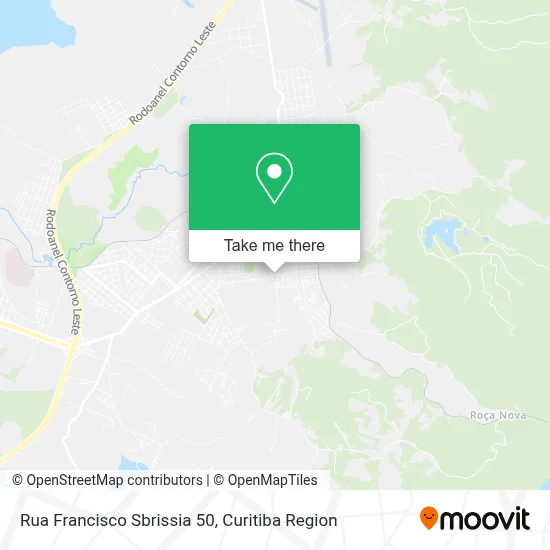 Rua Francisco Sbrissia 50 map