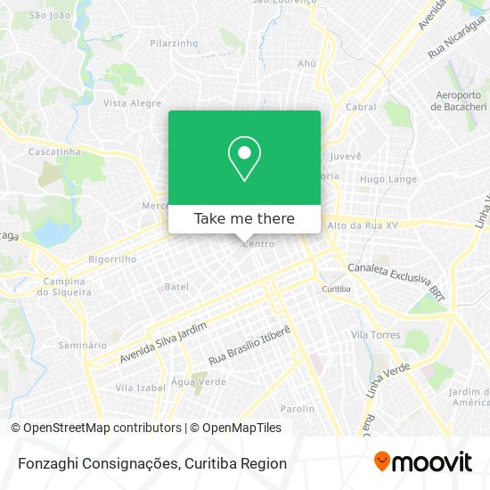 Fonzaghi Consignações map