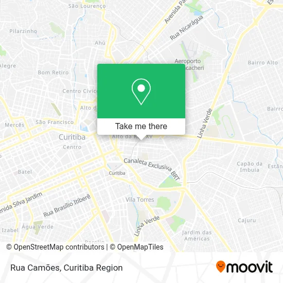 Rua Camões map