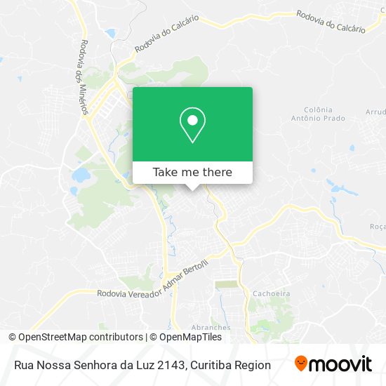 Rua Nossa Senhora da Luz 2143 map