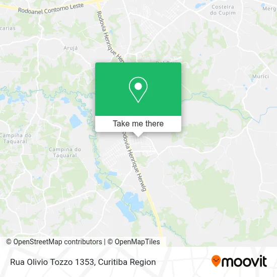 Rua Olivio Tozzo 1353 map