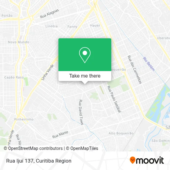 Rua Ijuí 137 map
