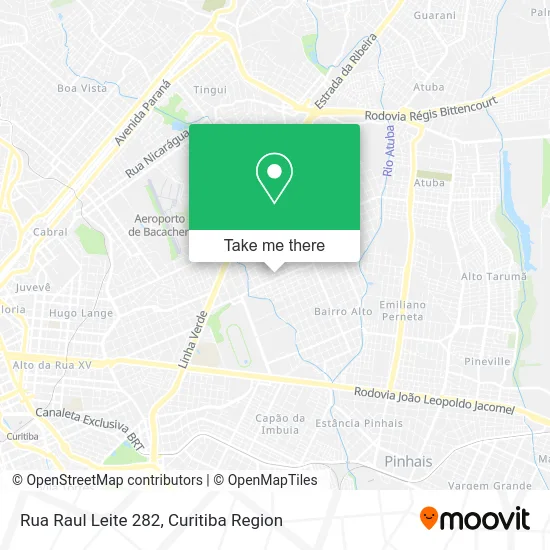 Rua Raul Leite 282 map