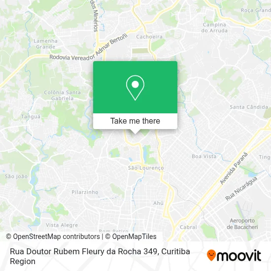 Rua Doutor Rubem Fleury da Rocha 349 map