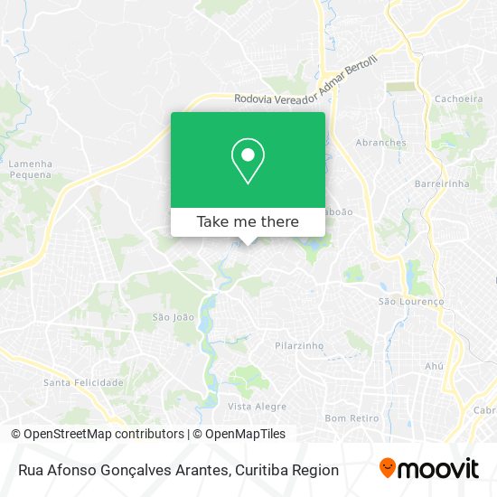 Rua Afonso Gonçalves Arantes map